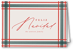 Brushed Plaid Border