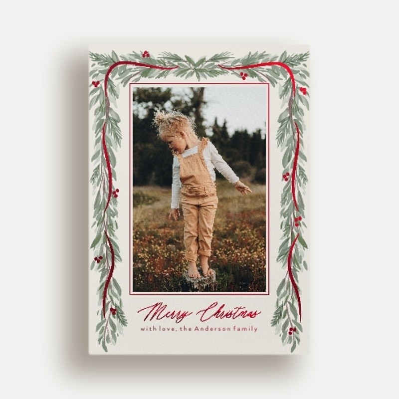 Pine Garland Frame