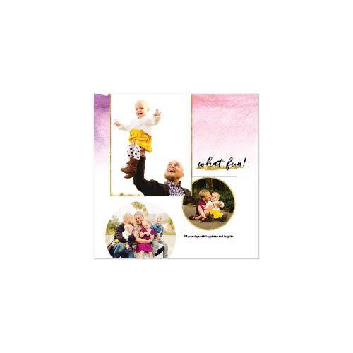 Modern Watercolor Ombre 8x8 undefined  Premium Album