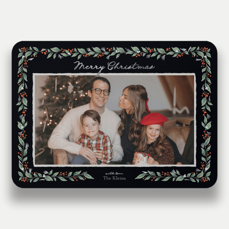 Botanical Frame Holiday Card