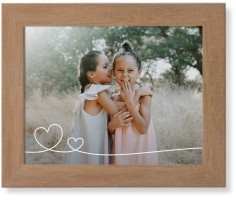 Double Heart Line Art