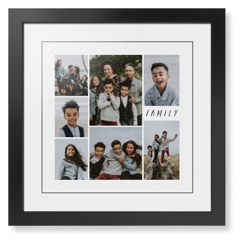 Rustic Picture Gallery Collage Of Seven