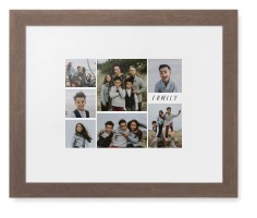 Rustic Picture Gallery Collage Of Seven