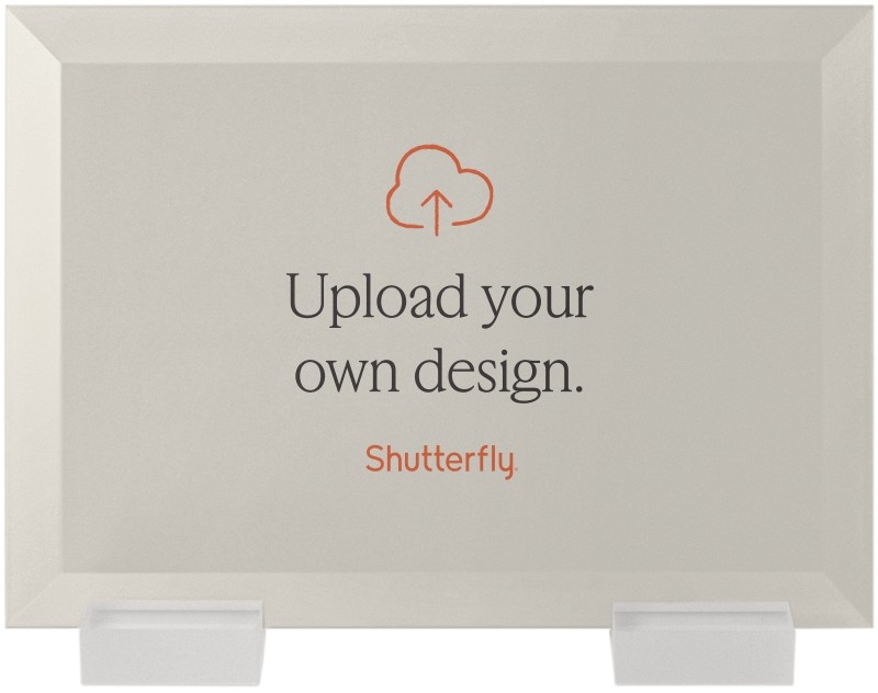 Upload Your Own Design Flat Glass Print Upload Your Own Design 5x7 Multicolor Flat Glass Print