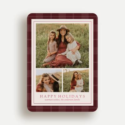 Plaid Border Wishes