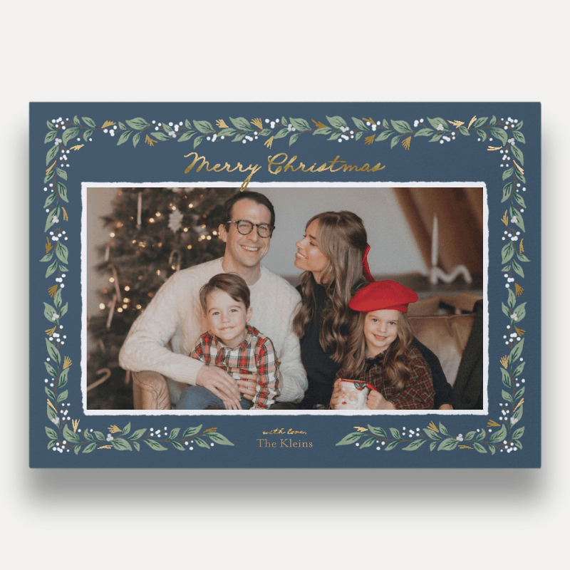 Botanical Frame Holiday Card