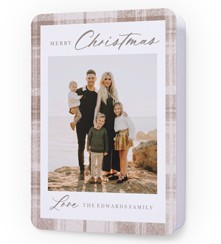 Plaid Border Elegance