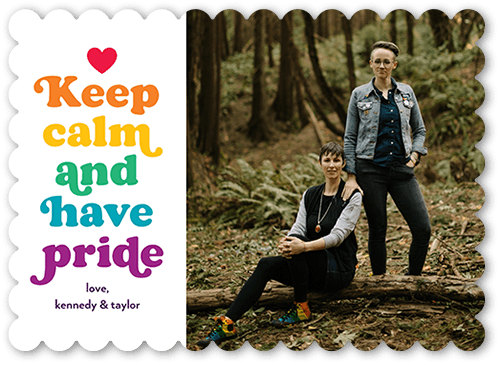 Have Pride 5x7 White  Pride Card