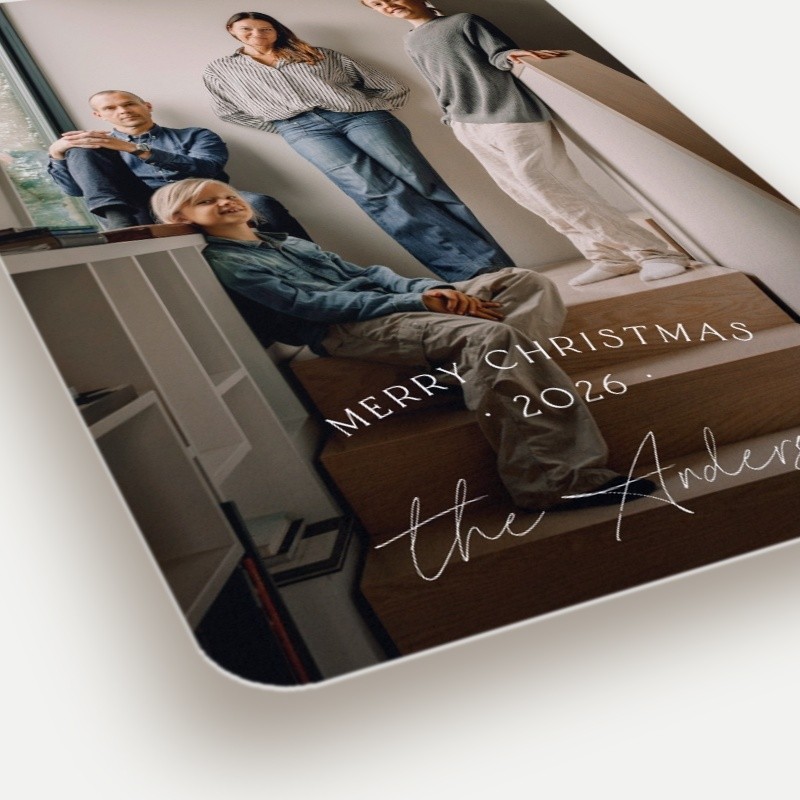Modern Archway Holiday Card