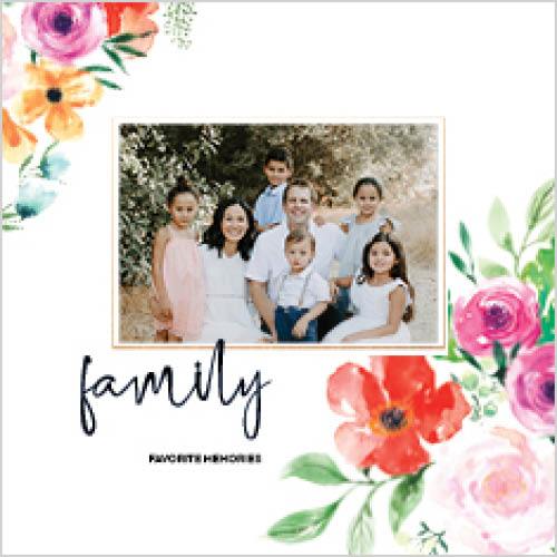 Colorful Blooms 12x12 undefined  Premium Album