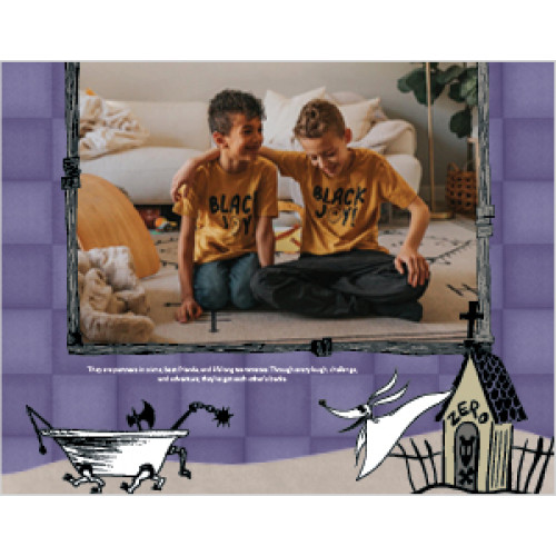 Disney Tim Burton's The Nightmare Before Christmas 8x11 undefined  Wall Calendar