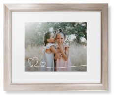 Double Heart Line Art