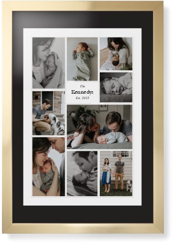 Modern Family Collage Portrait