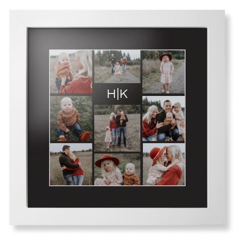 Modern Gallery Monogram of Nine