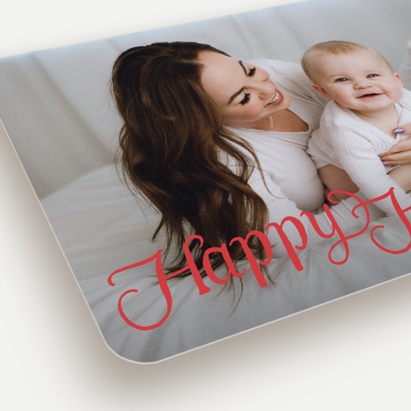 Swirled Merry Holiday Card