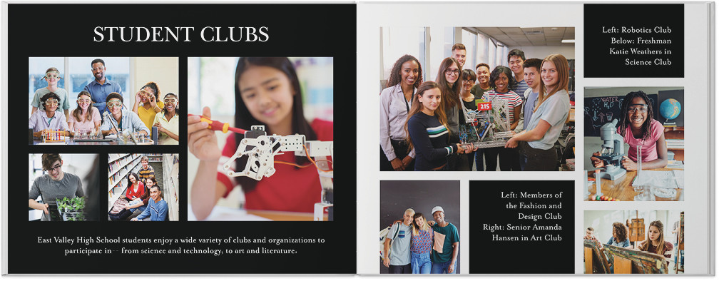 Classic School Yearbook 8x11 undefined  Photo Book