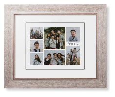 Rustic Picture Gallery Collage Of Seven