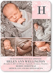 Wintry Monogram Girl