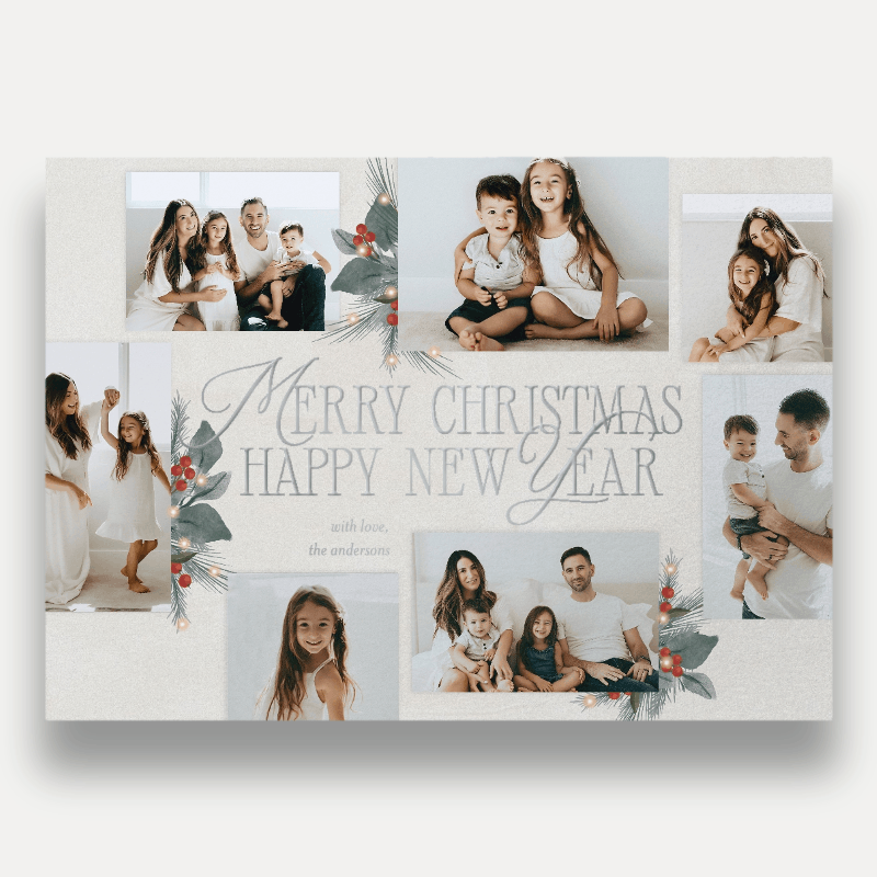 Botanical Sentiment Holiday Card