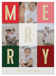 Modern Colorblock Merriment