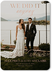 We Did It Anyway Mrs