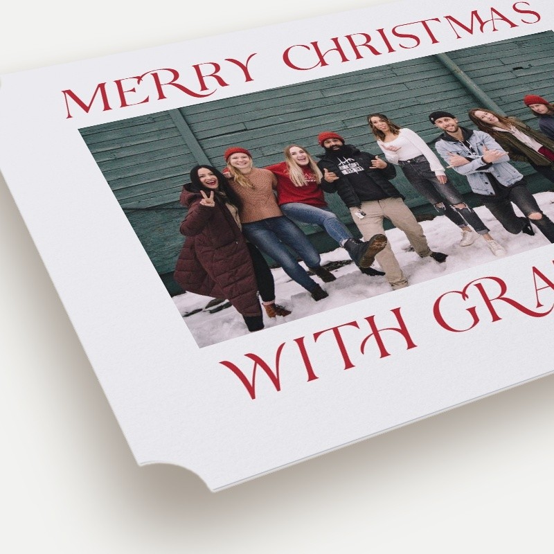 Classic Gratitude Holiday Card