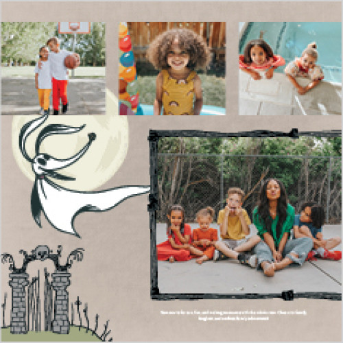 Disney Tim Burton's The Nightmare Before Christmas 12x12 undefined  Wall Calendar