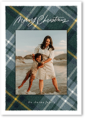 Plaid Photo Frame