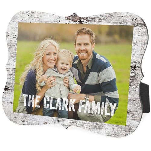 Printed Weathered Faux Wood Landscape