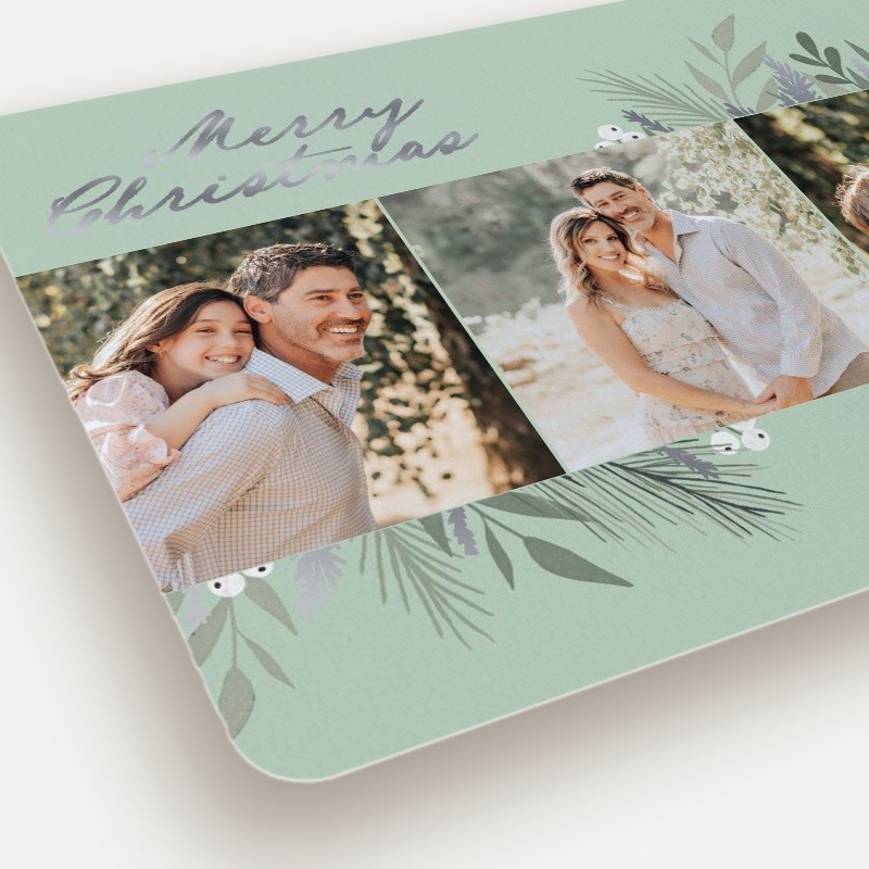 Scattered Botanicals Holiday Card