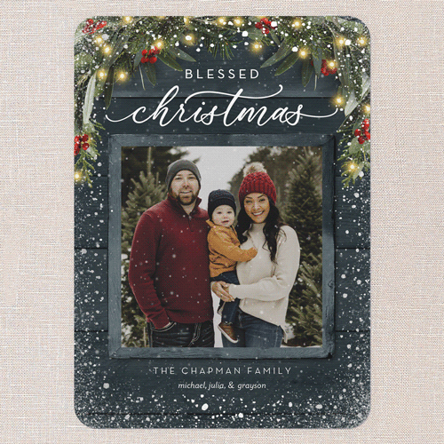Silver Christmas Cards
