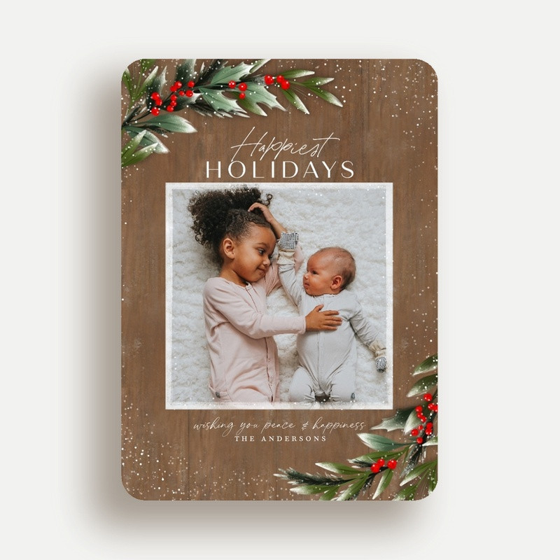 Frosty Foliage Frame