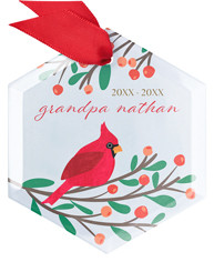 Christmas Memorial Cardinal