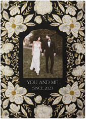 Dark Floral Frame​