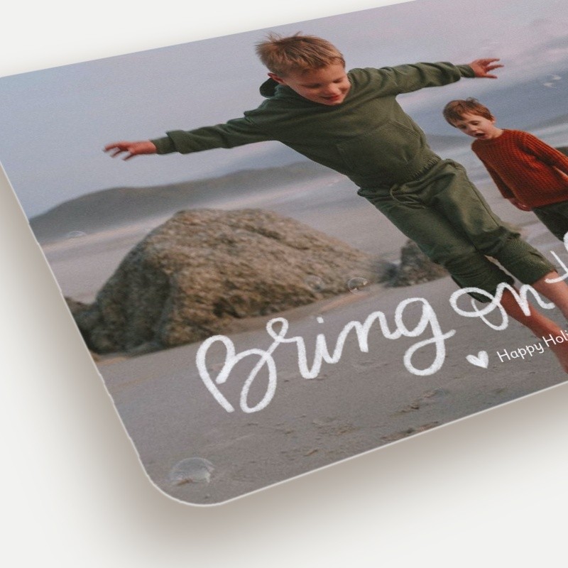Joyful Script Holiday Card