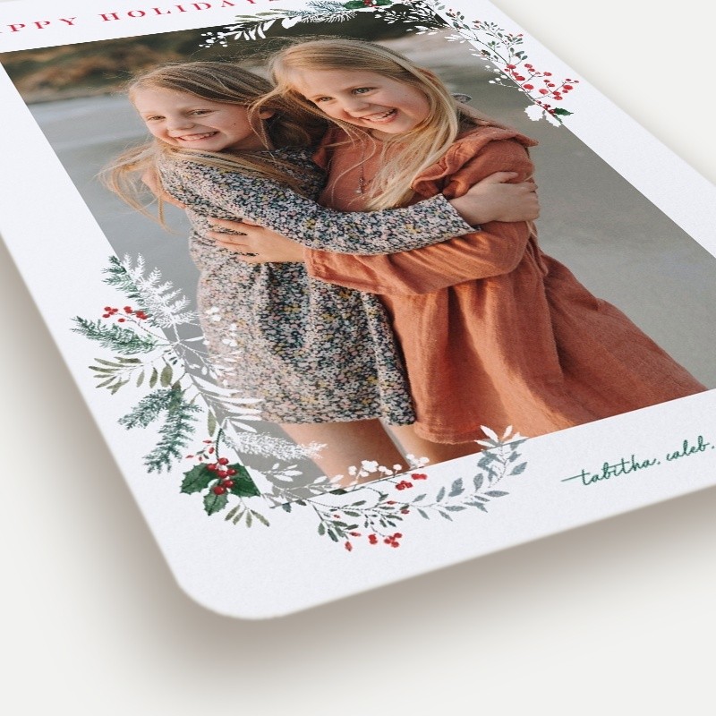 Winter Sprigs Holiday Card