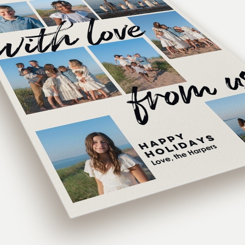 With Love Holiday Card