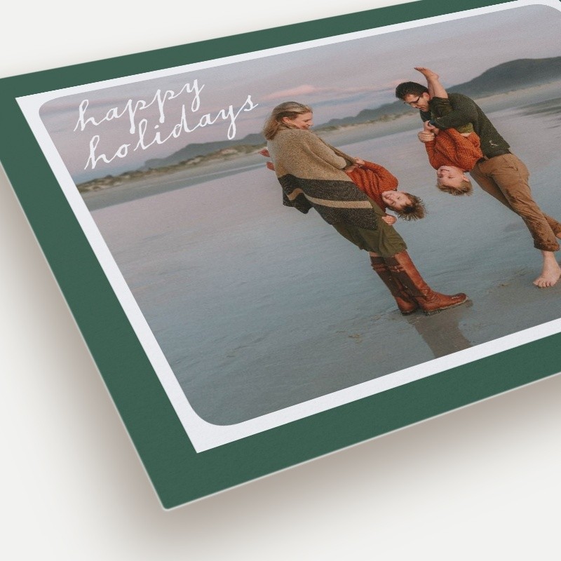 Handwritten Frame Holiday Card