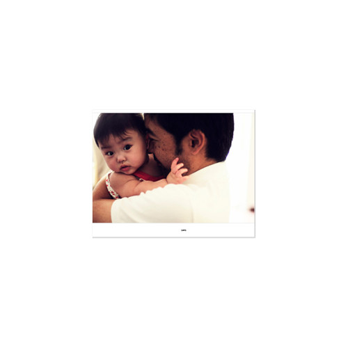 Baby Black And White 11x14 undefined  Premium Album