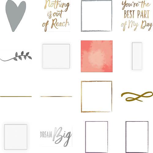 Vivid Watercolor 12x12 undefined  Premium Album