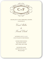 Fancy Monogram Cream