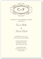 Fancy Monogram Cream