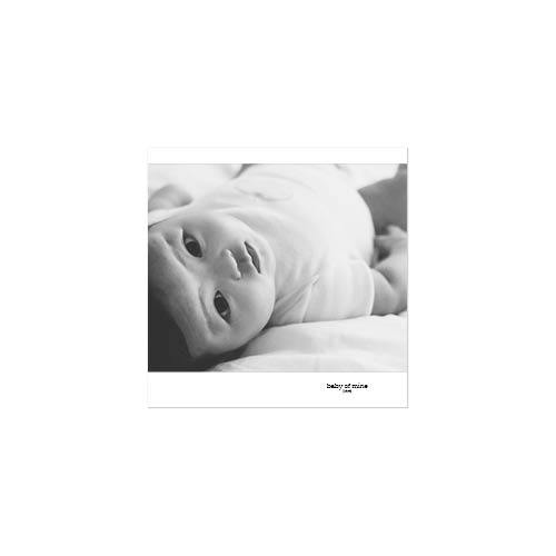 Baby Black And White 10x10 undefined  Premium Album