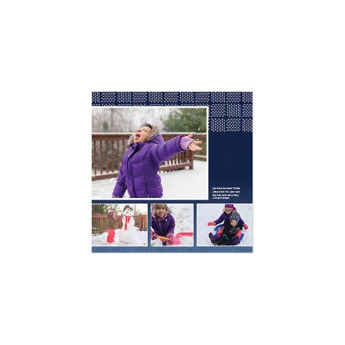 Modern Indigo 8x8 undefined  Premium Album