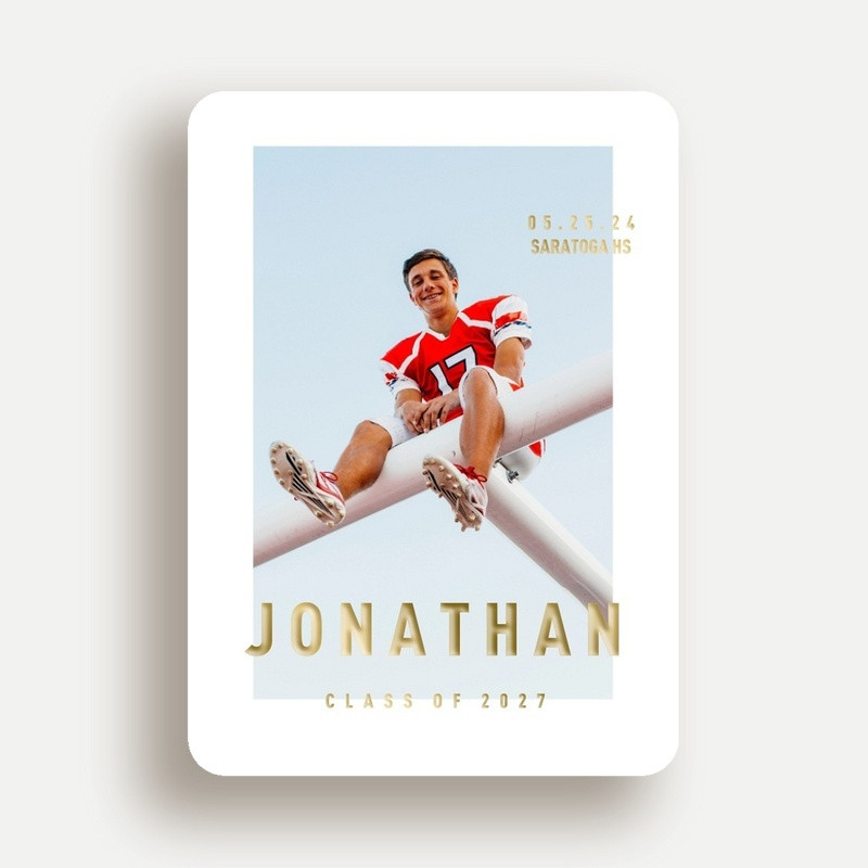 5x7 Flat Graduation Announcement Cards