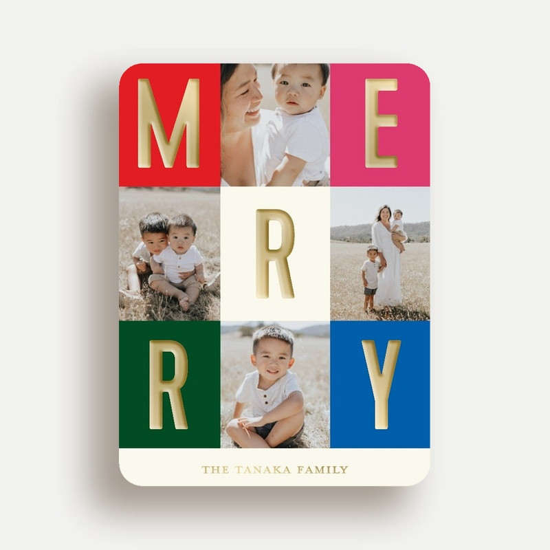Modern Colorblock Merriment