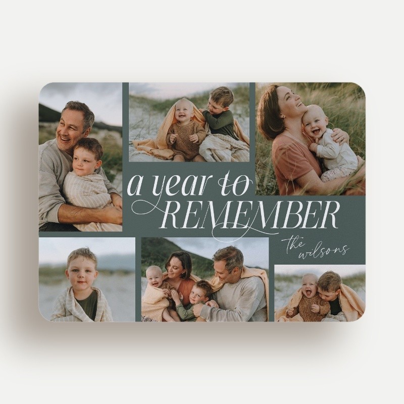 Designer New Year Photo Cards