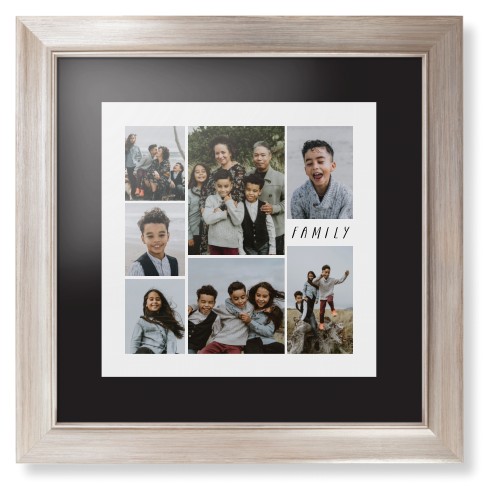 Rustic Picture Gallery Collage Of Seven