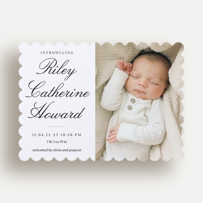 Elegant Announcement