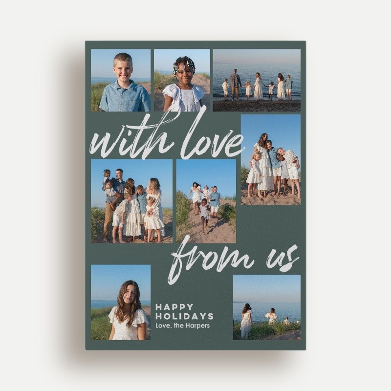 With Love Holiday Card